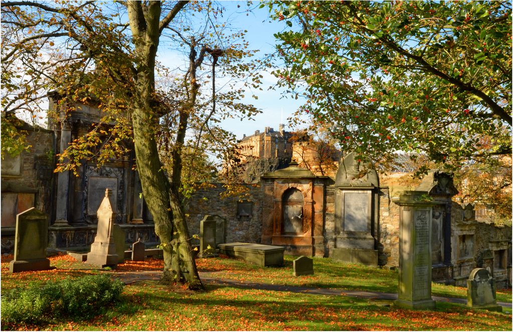 Greyfriars Kirkyard, Edinburgh, Scotland.