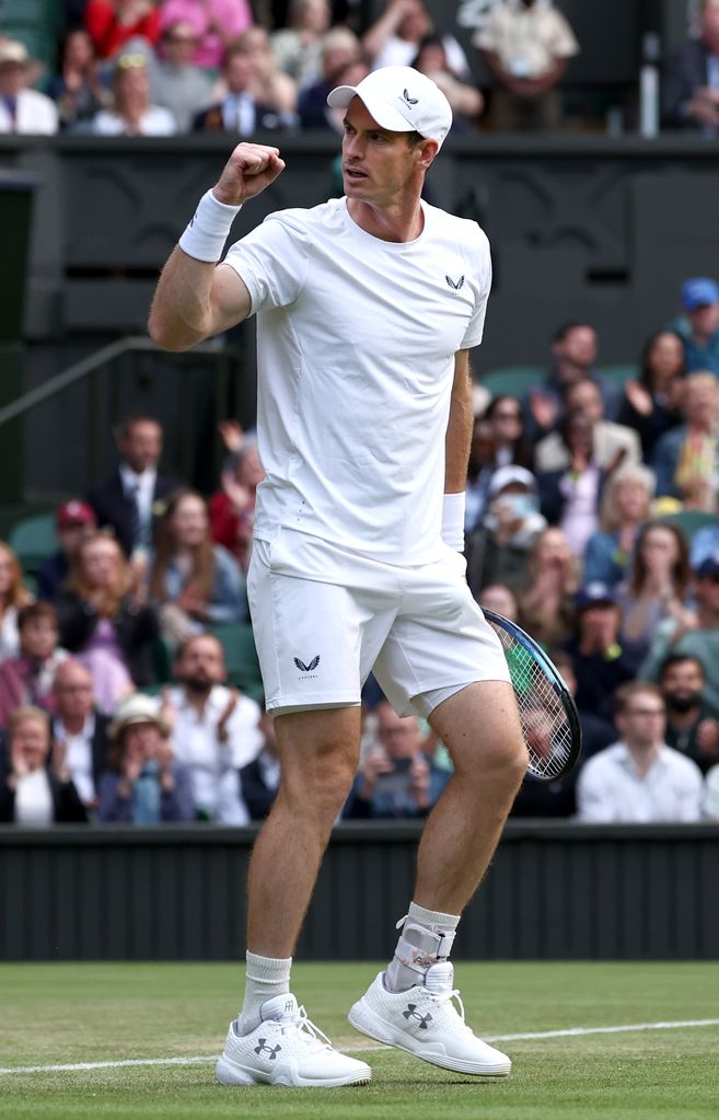 Andy Murray fist pump