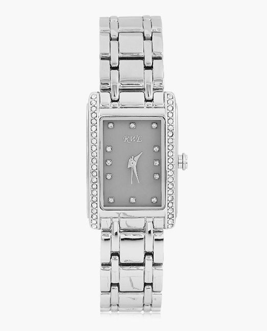 Isaac Mizrahi Live! Pave T-Bar Watch with Gradient Dial - QVC.com