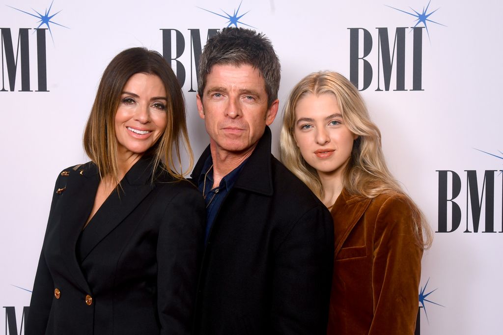 Sara MacDonald, Noel Gallagher and Anais Gallagher attend the 2019 BMI London Awards at The Savoy Hotel on October 21, 2019 in London, England