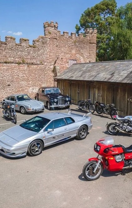 Richard and Mindy's castle in Herefordshire