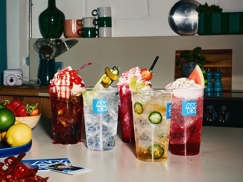 Enjoy a crazy cocktail at BST!