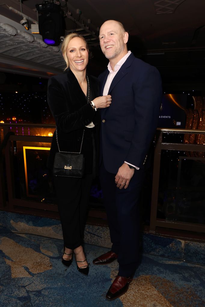 Zara Tindall dan Mike Tindall menghadiri Legends of Rugby Dinner 2025