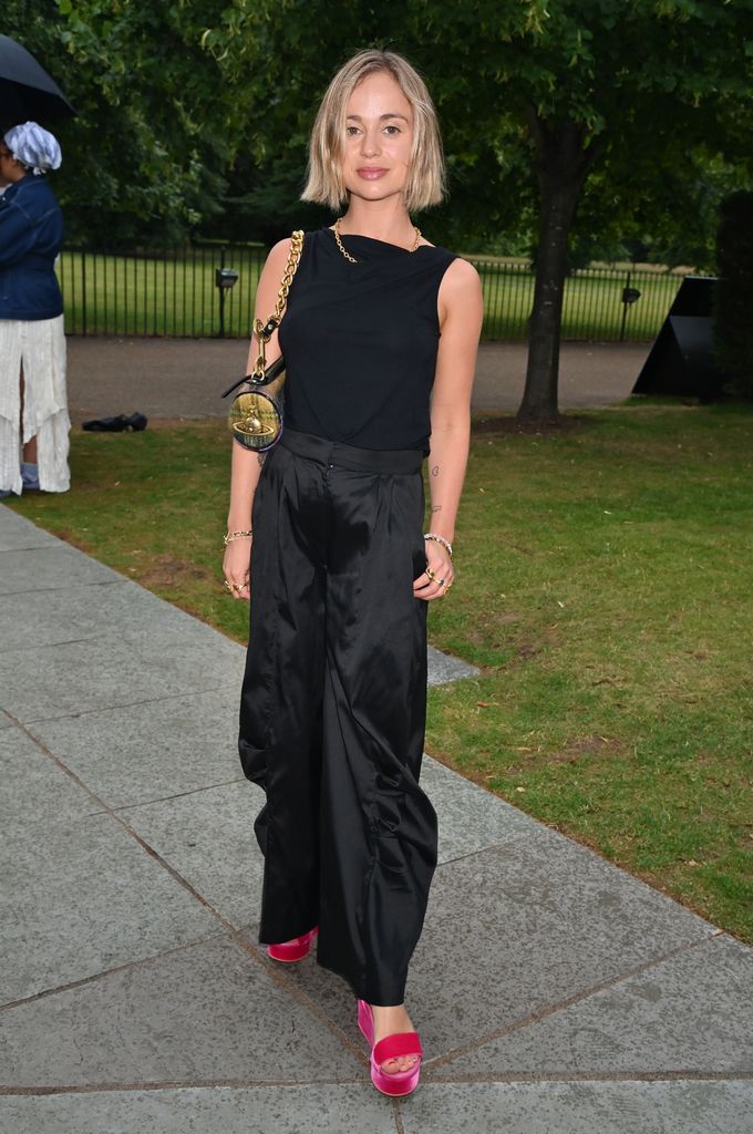 Lady Amelia Windsor attends the BFC Summer Party 2024 at Serpentine South on July 8, 2024 in London, England. (Photo by Dave Benett/Getty Images)