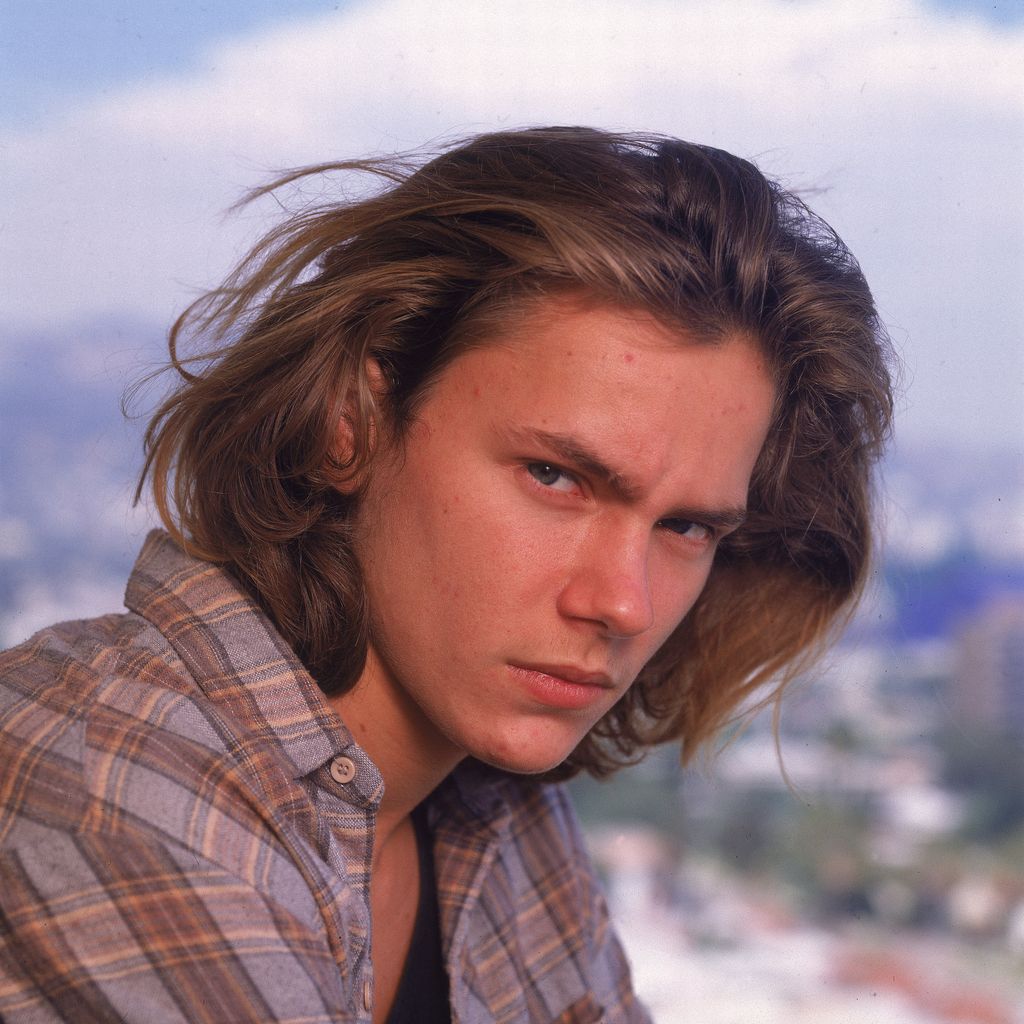 River Phoenix in 1991.