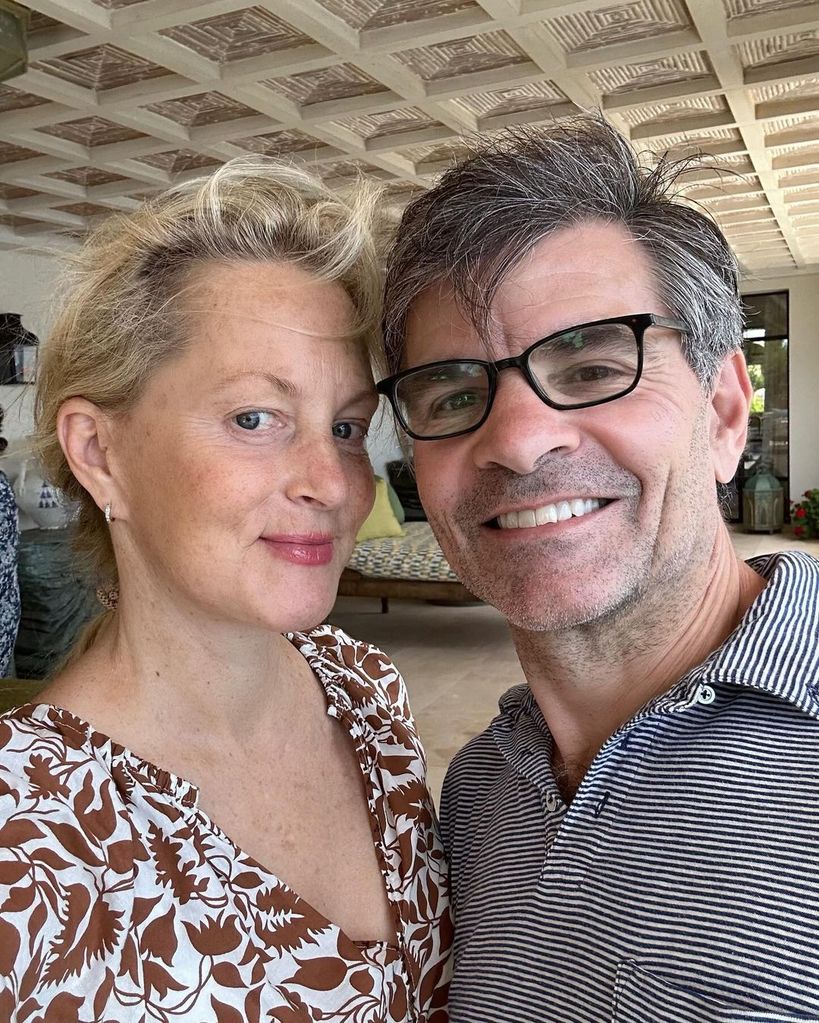 George Stephanopoulos and his wife Ali Wentworth 