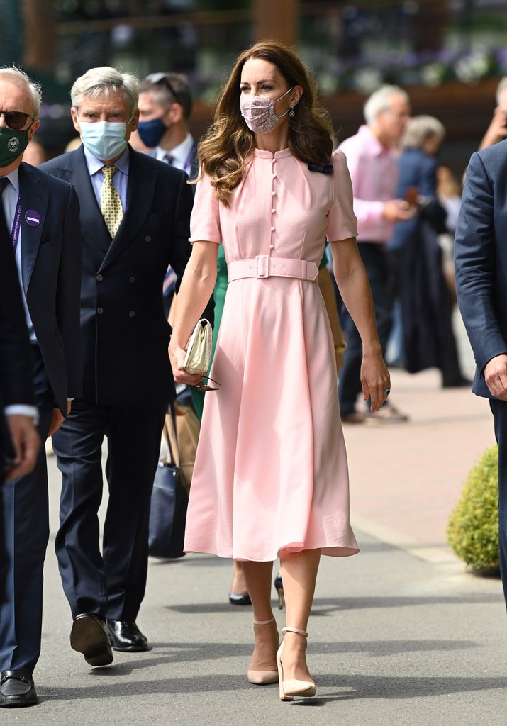 Kate first wore the dress to Wimbledon in 2021