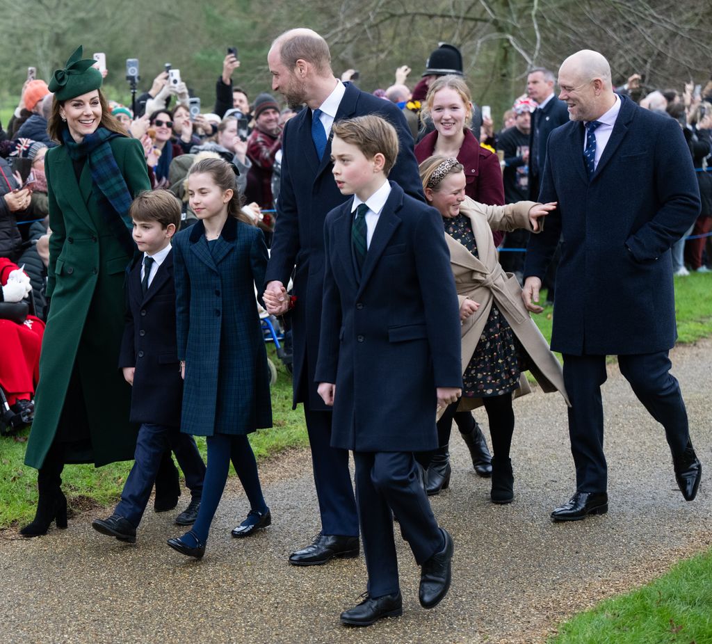 The Wales family made a festive picture