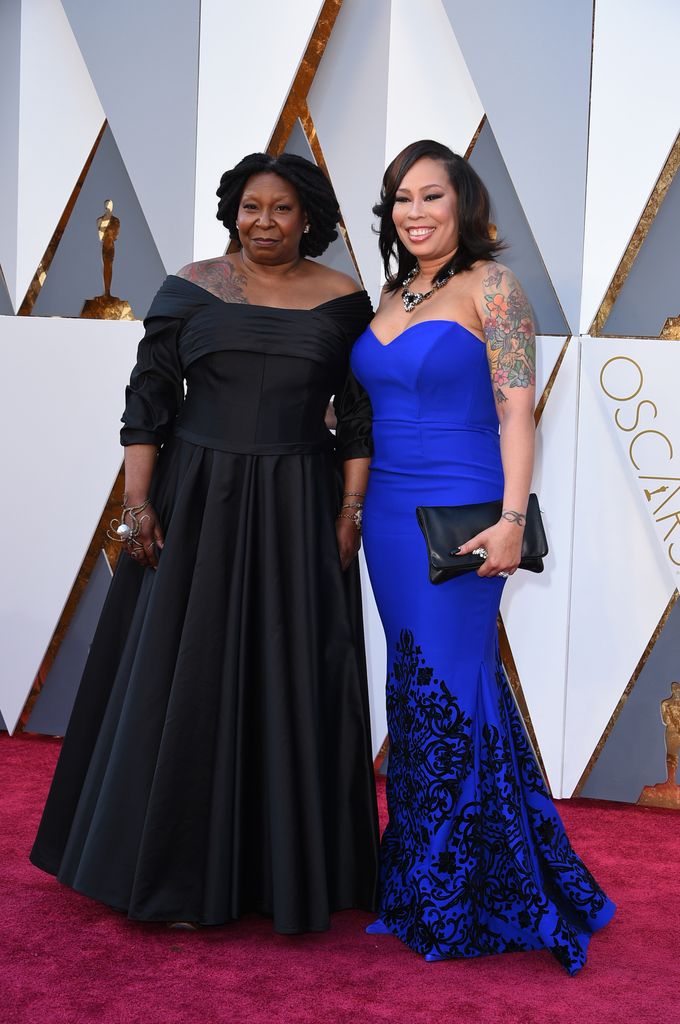 Whoopi Goldberg and Alex Martin attend the 88th Annual Academy Awards at Hollywood & Highland Center on February 28, 2016 in Hollywood, California