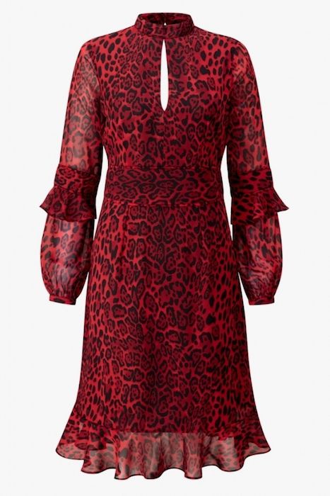 sosandar leopard dress