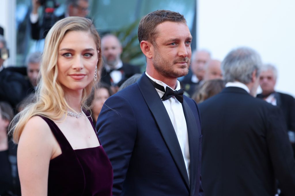 pierre casiraghi and beatrice borromeo smiling 