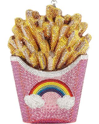 judith leiber french fries clutch bag