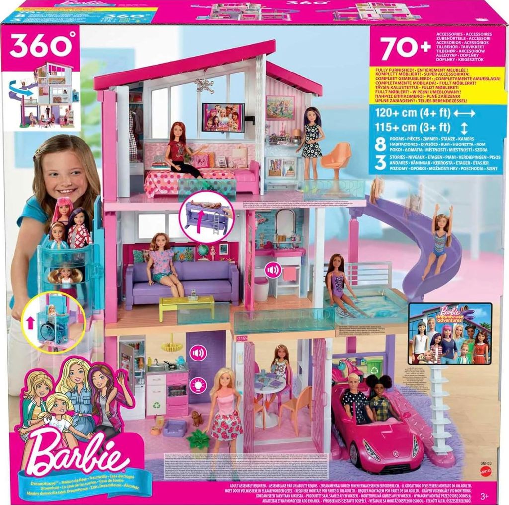 Barbie dreamhouse cost online