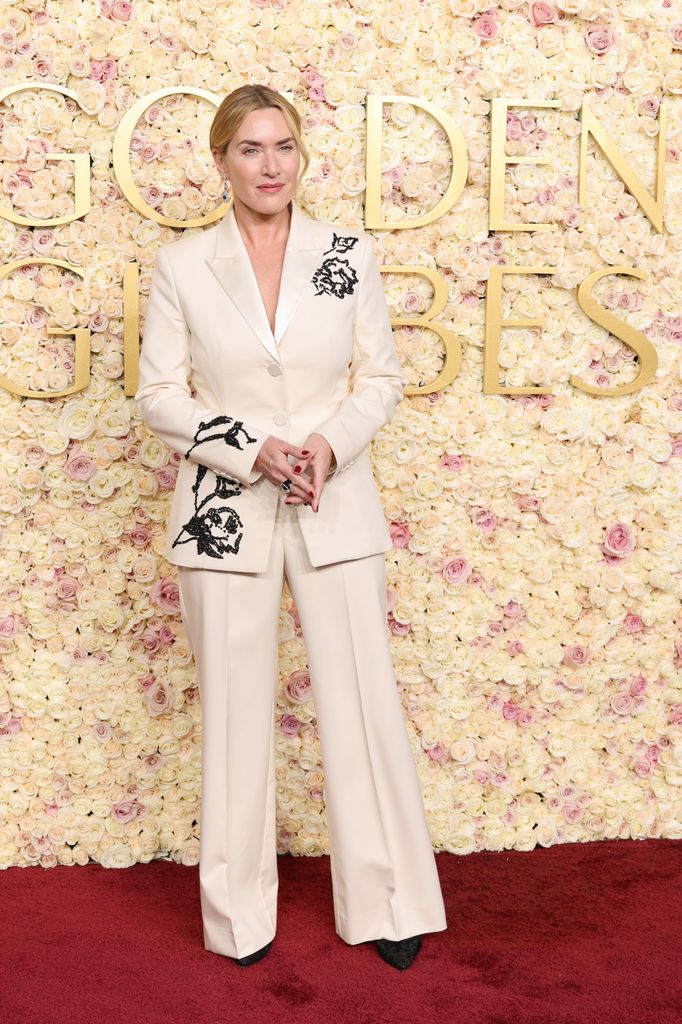 Kate Winslet attends the 82nd Annual Golden Globe Awards at The Beverly Hilton on January 05, 2025 in Beverly Hills, California