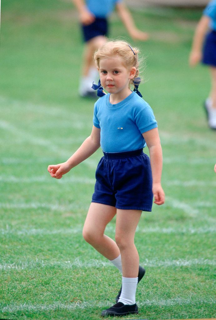 Beatrice once had ice blonde locks just like her daughter Sienna 