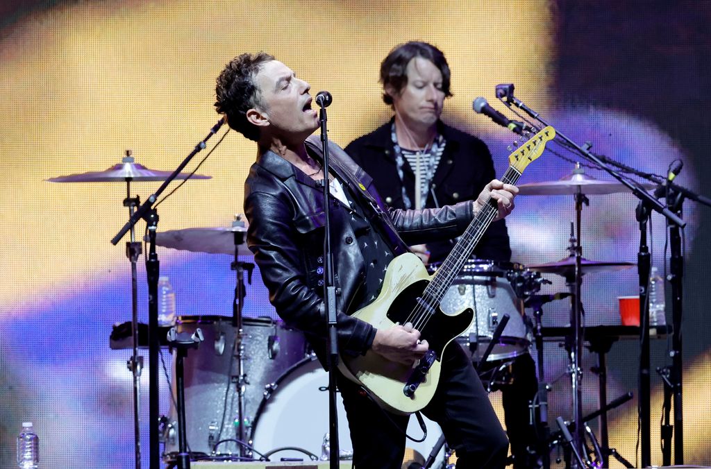 Jakob Dylan of The Wallflowers performs onstage during Day 1 of Eric Clapton's Crossroads Guitar Festival at Crypto.com Arena on September 23, 2023 in Los Angeles, California.