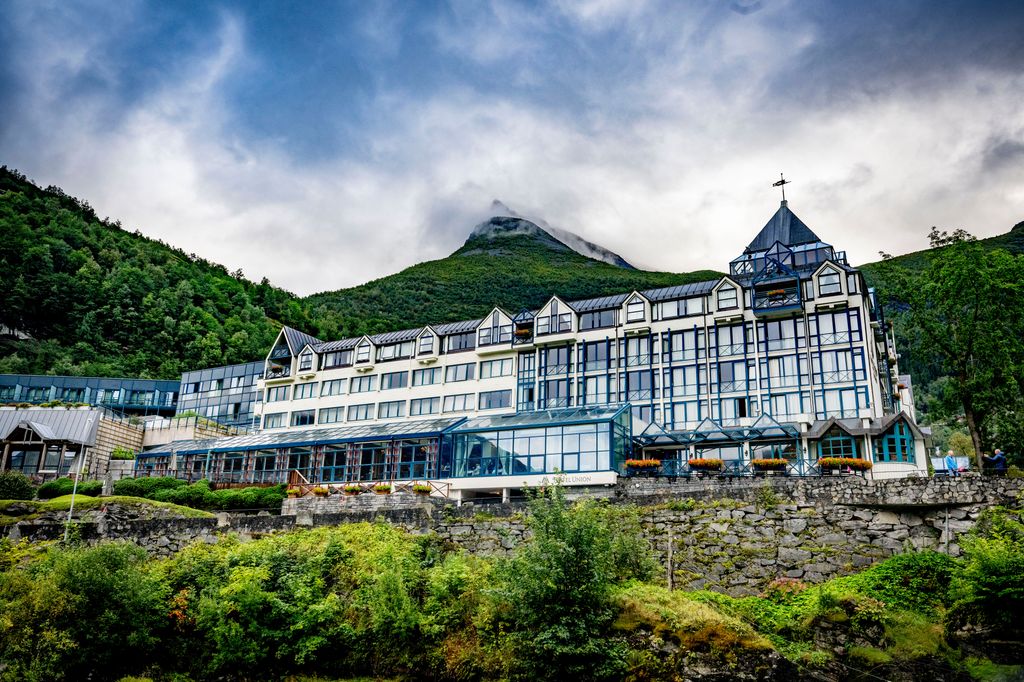 Hotel Union in Geiranger, Norway