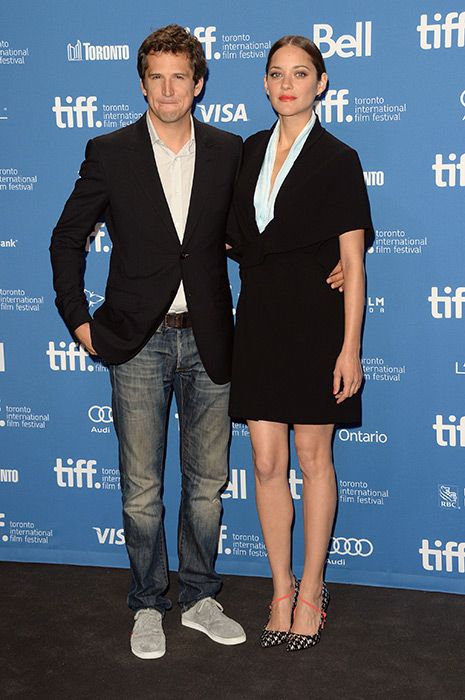 Marion Cotillard with partner Guillaume Canet