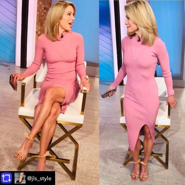 amy robach spring dress