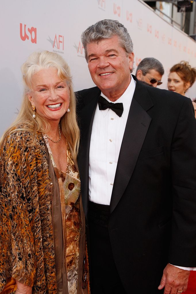 Actress Diane Ladd (L) and husband Robert Charles Hunter arrive at the 36th AFI Life Achievement Award tribute to Warren Beatty held at the Kodak Theatre on June 12, 2008 in Hollywood, California. The show will air on USA Network at 9PM PST on June 25, 2008.