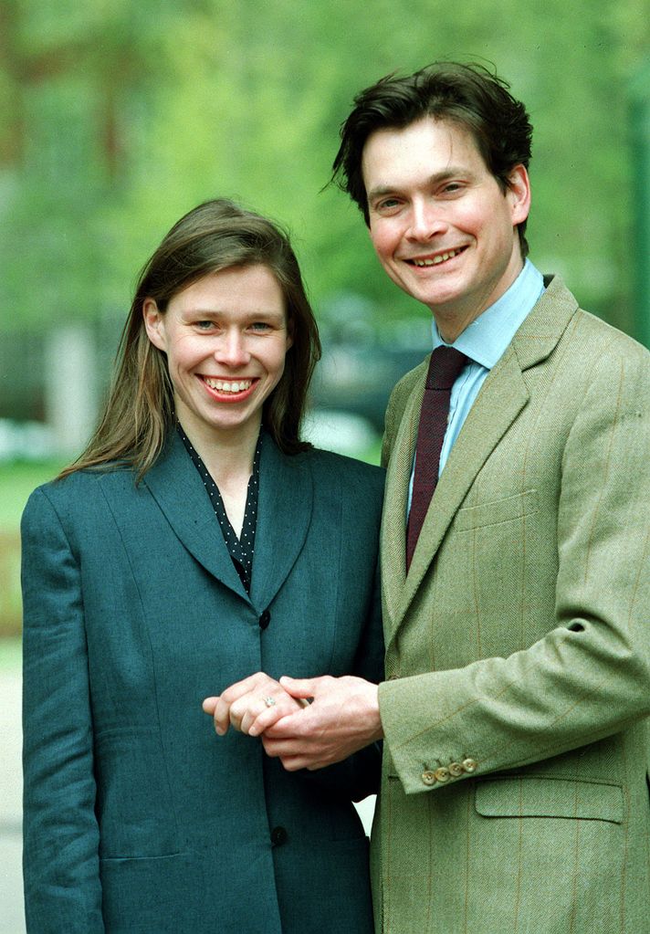 Lady Sarah Armstrong-Jones and Daniel Chatto on their engagement