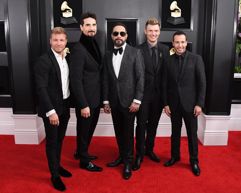 Backstreet Boys attend the 61st Annual GRAMMY Awards at Staples Center on February 10, 2019 in Los Angeles, California