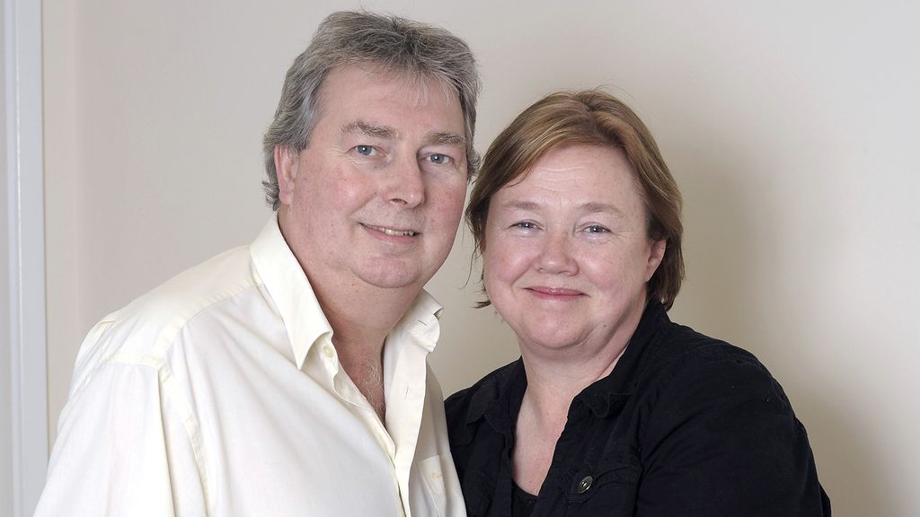 Pauline Quirke and husband Steve Sheen