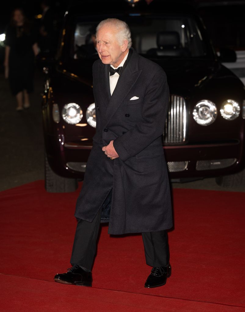 King Charles III attends the Royal Variety Performance at Royal Albert Hall on November 22, 2024 