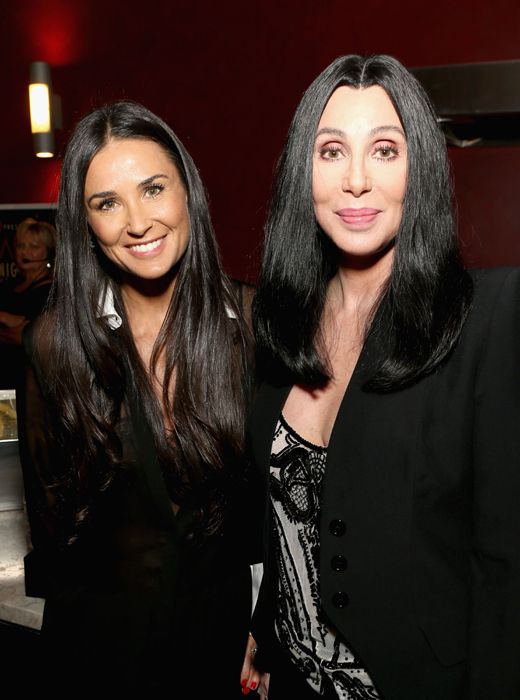 Demi Moore and Cher