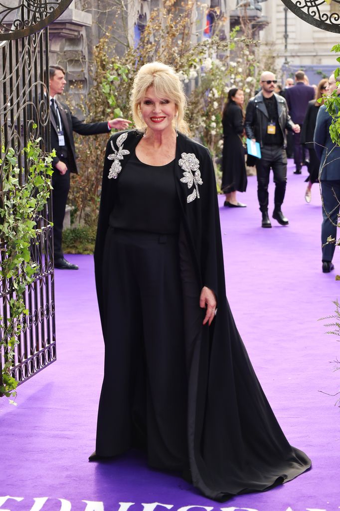 Londres, Angleterre - 30 juillet: Joanna Lumley assiste à la première mondiale de "Mercredi" Saison 2, partie 1 au Central Hall Westminster le 30 juillet 2025 à Londres, en Angleterre. (Photo de Aimee Rose McGhee / Dave Benett / WireImage)