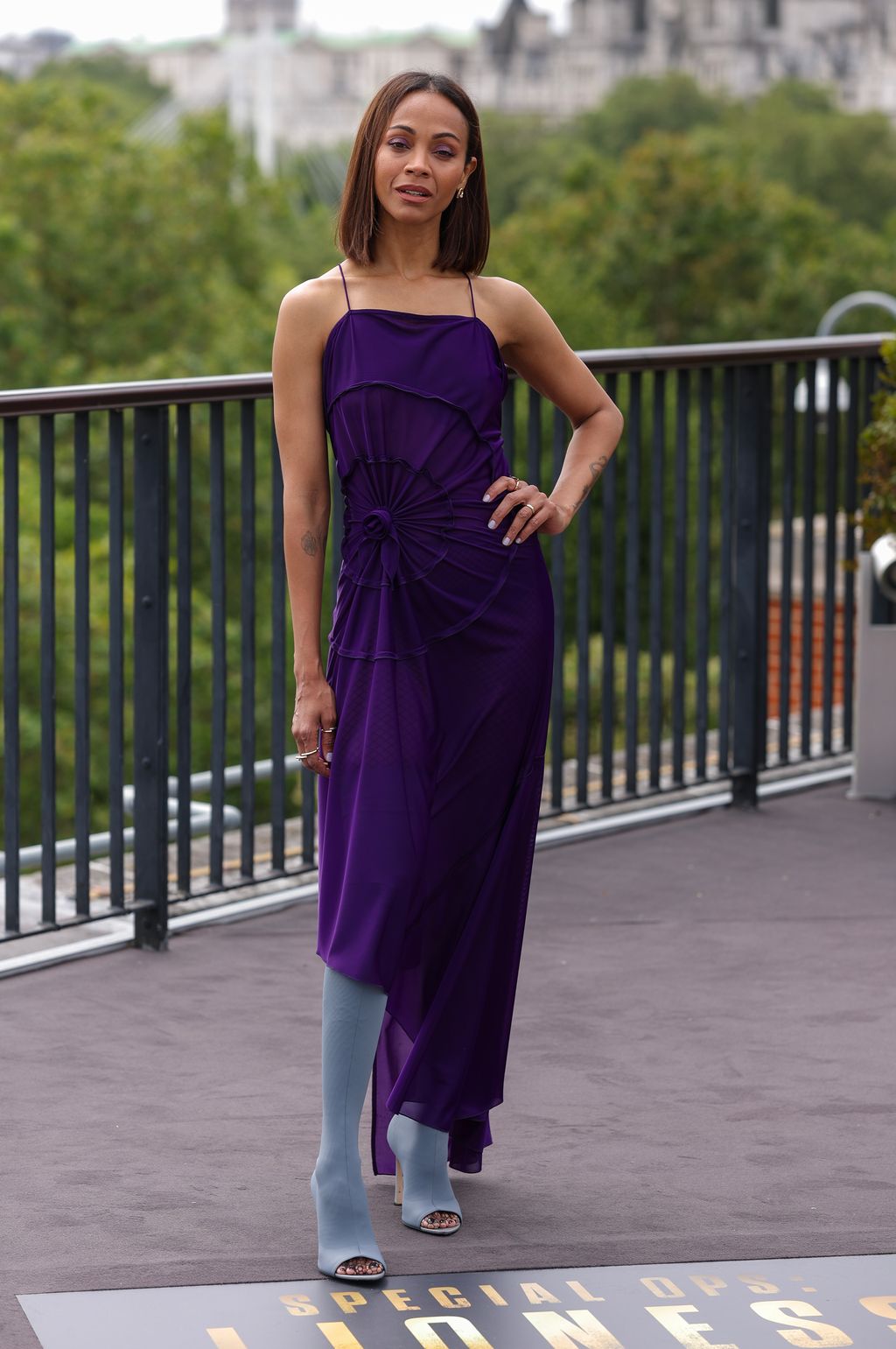 Muse de Paris Chanel Sleeveless Sexy Mini Dress Purple/Lilac / S
