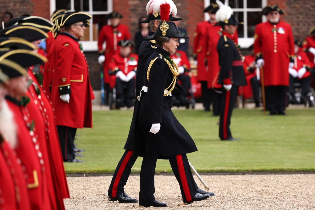 princess anne trooping the colour 2024