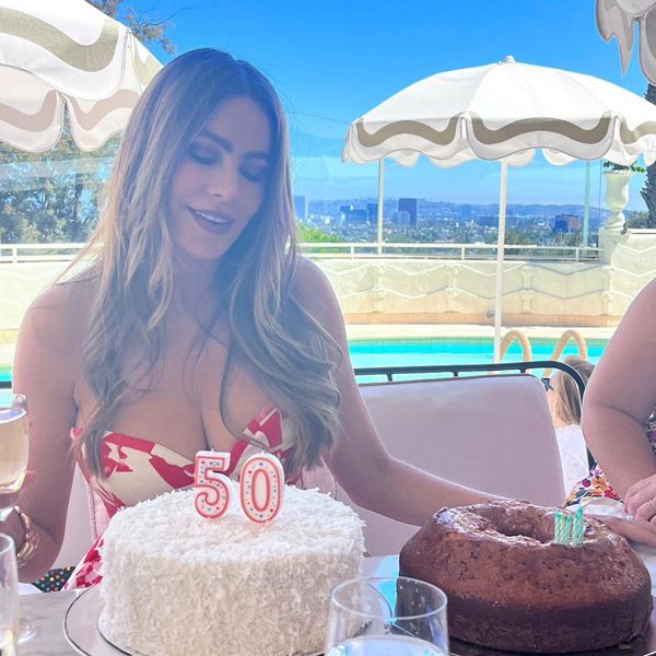 sofia vergara birthday cake