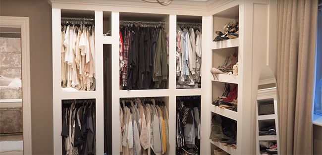 peter andre dressing room