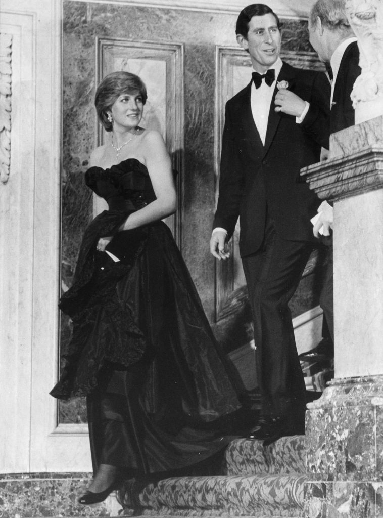 Charles and Diana at Goldsmith's Hall, London, March 1981