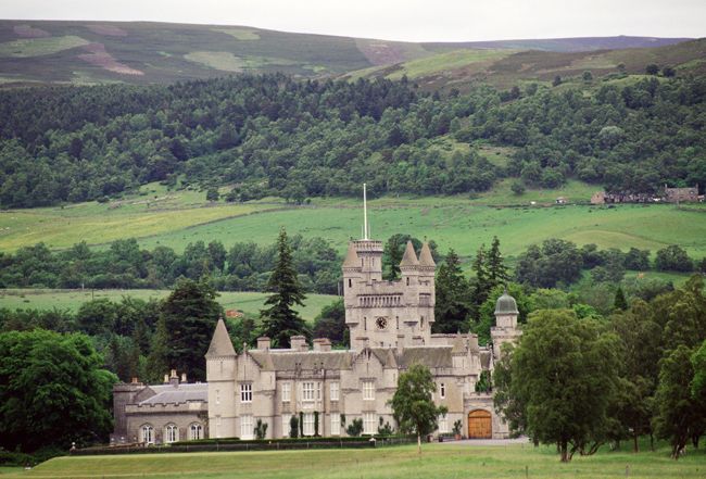 the grounds of balmoral castle 