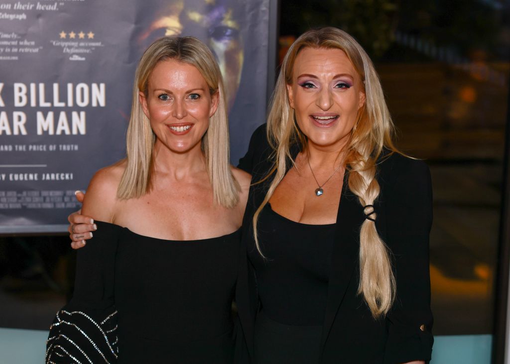 Jennifer Robinson and Daisy May Cooper attends "The Six Billion Dollar Man" UK premiere