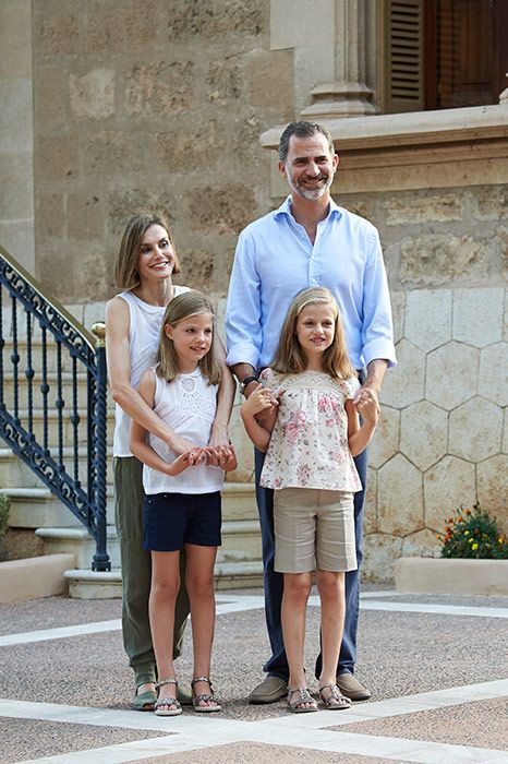 Queen Letizia of Spain puts on brave face on family holiday | HELLO!