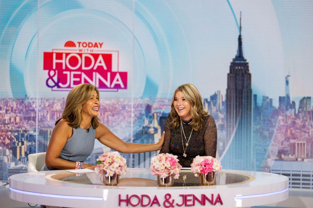 Hoda Kotb with Jenna Bush Hager 