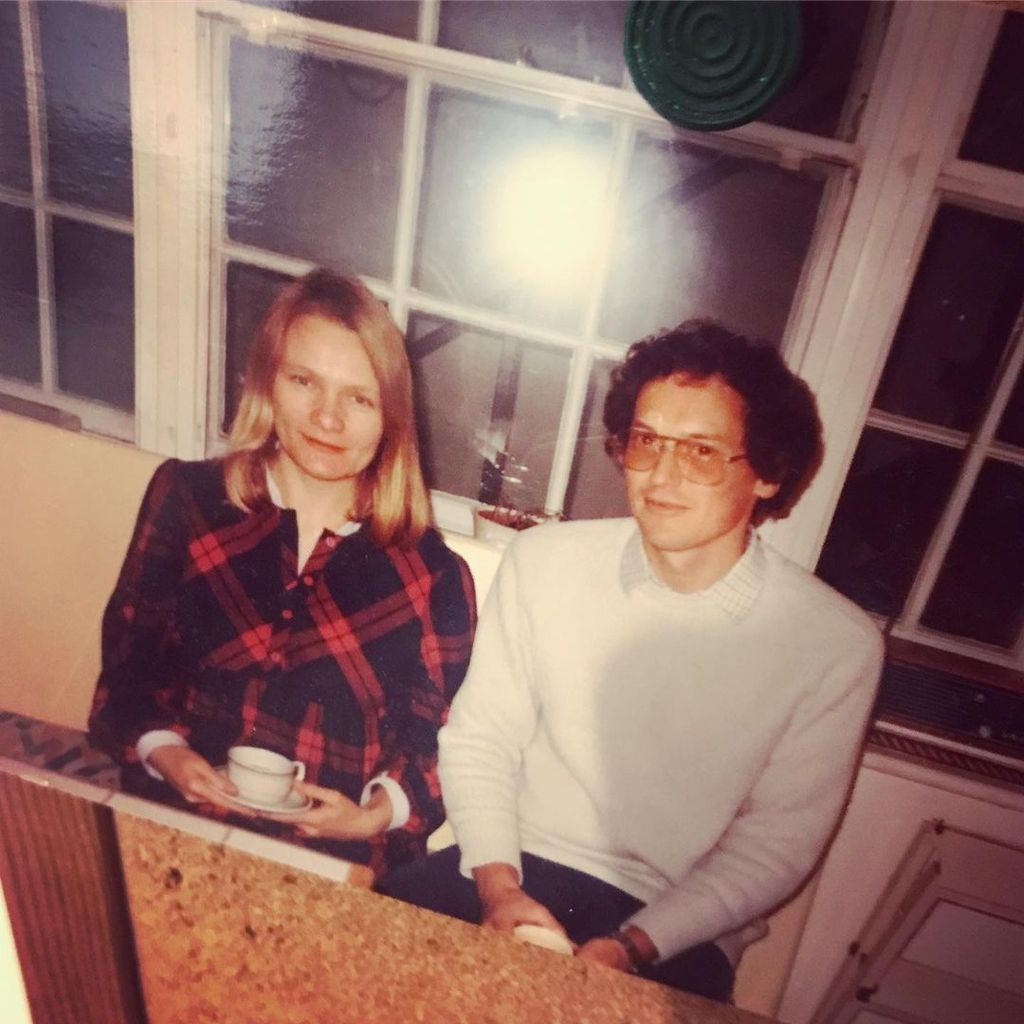 Anna Samson's parents in 1987