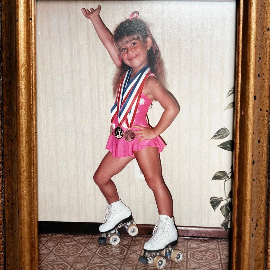 Tara Lipinski as a child