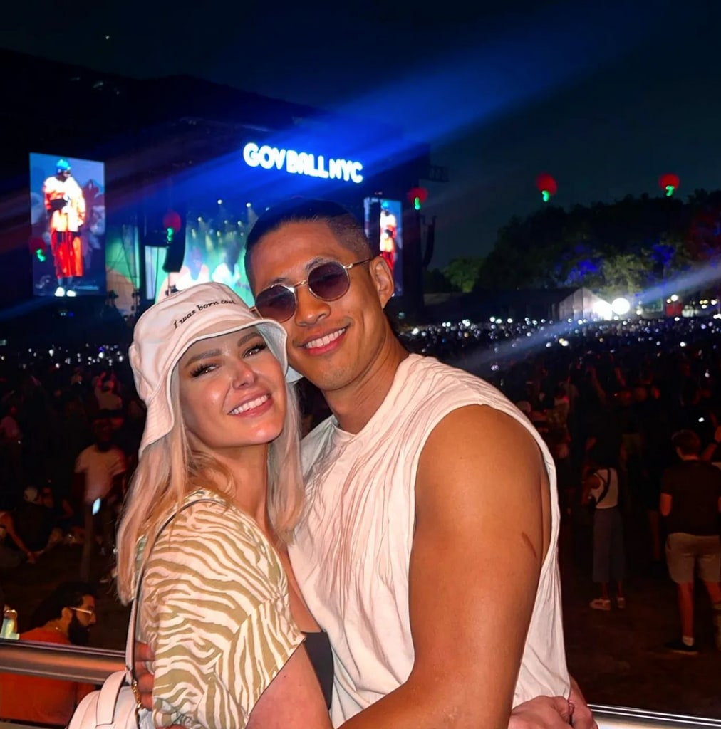Photo posted by Ariana Madix on Instagram June 11 posing with her boyfriend Daniel Wai while at Governors Ball in New York City.
