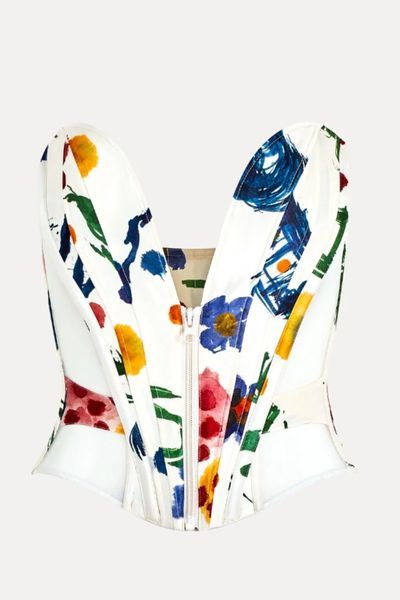 vivienne westwood floral corset