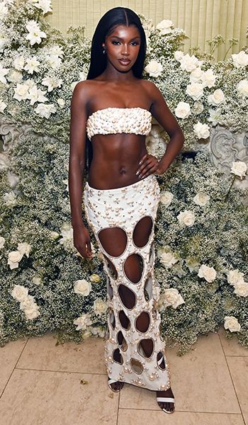 baftas after party leomie anderson