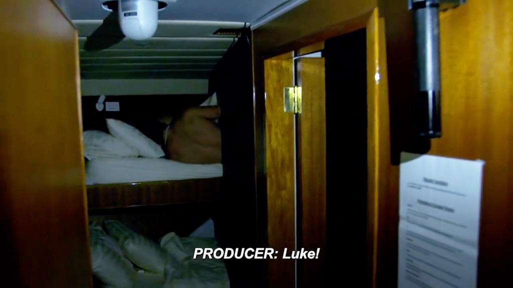 Producers got involved when Luke went into Margot's bed on Below Deck