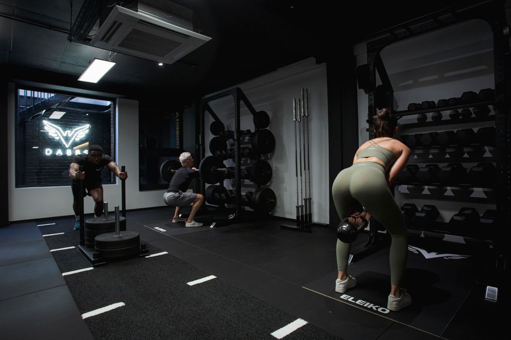 Inside the gym at Dabbs Fitness