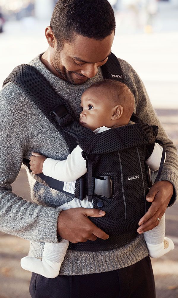Baby Carrier One Air (2018)   Black, Mesh (3)