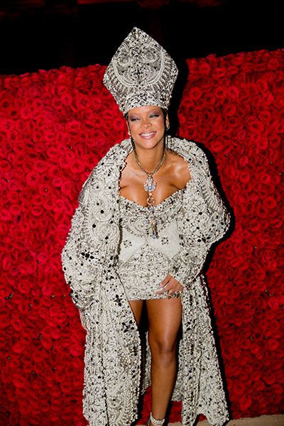 19 of Rihanna's most iconic outfits: from her Super Bowl performance look  to that unforgettable bedazzled nude gown