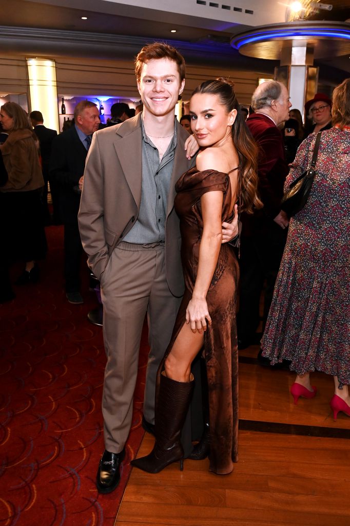 The couple were first linked two years ago 