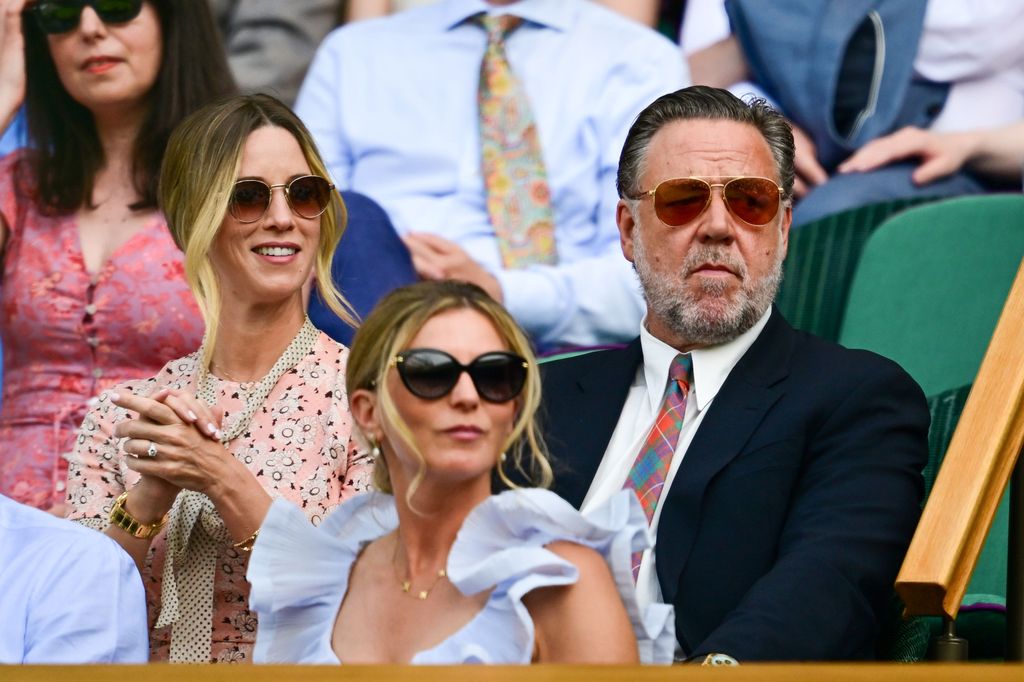 Russell Crowe Britney theriot wimbledon
